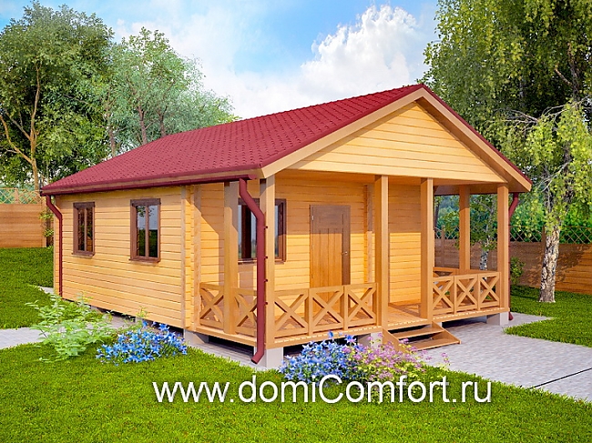 каркасные домики недорого